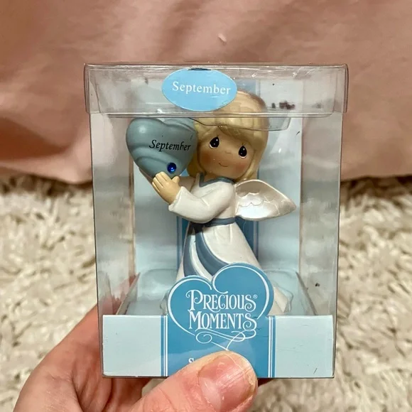 Precious Moments September Birthday Angel 924009 New in Box NWT - Picture 1 of 2